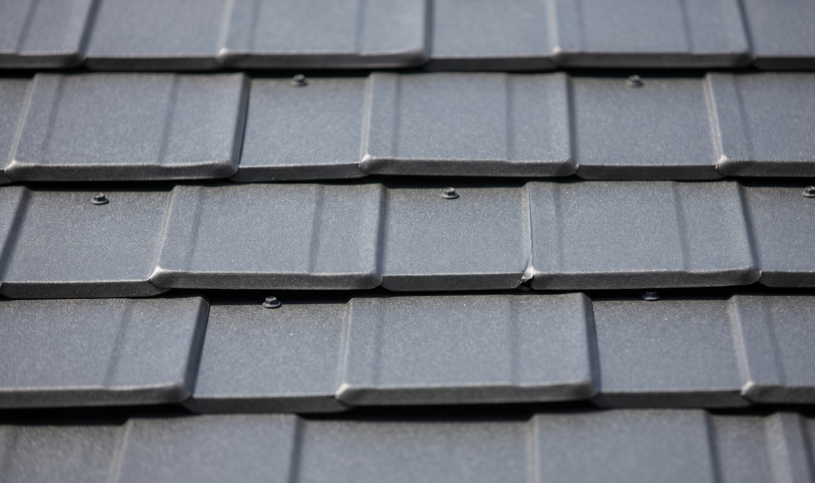 Standing seam metal roof installation